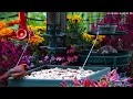 🔴LIVE Peaceful Fall Cottage Bird Feeder: Song Birds, Cardinals, Nature Sounds, Sleep, Cat TV
