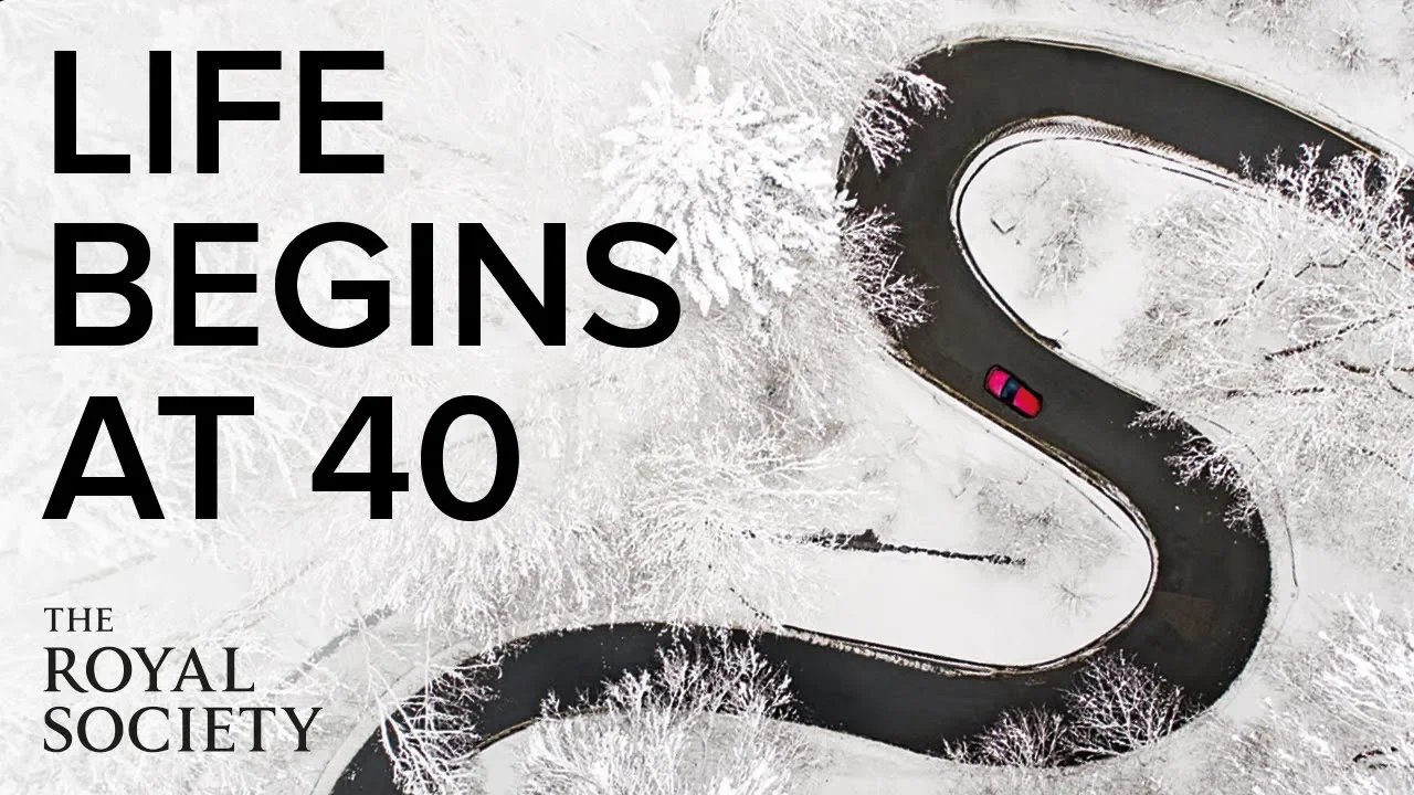 Outline Video Life begins at 40: the biological and cultural roots of the midlife crisis | The Royal Society