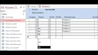 MS Access vba How to Load Combo Box and Reload RowSource in VBA DropDown
