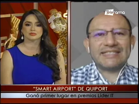 Smart Airport de Quiport ganó primer lugar en premios Líder IT