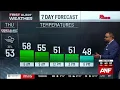 First Alert Forecast Near 80 today much colder tomorrow-March 19 2025