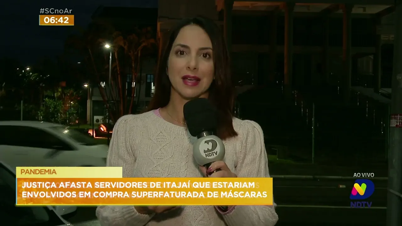 Justiça afasta servidores de Itajaí que estariam envolvidos em compra superfaturada de máscaras