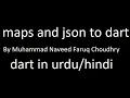 json to dart and maps