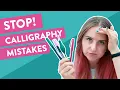 5 Beginner Calligraphy Mistakes AND How to Fix Them