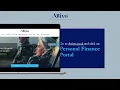 How to log in to the Attivo Personal Financial Portal