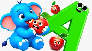 ABC Phonics Song For Kids | A is for Apple, B is For Baby | Abc Nursery Rhymes For Toddlers