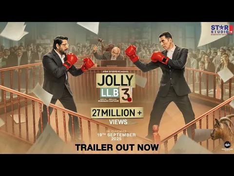 Video Thumbnail: Jolly LLB 3 | Trailer | Akshay Kumar | Arshad Warsi | Subhash Kapoor | In Cinemas 19th September