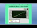 How to use Multiple Scales on the same Waveform Graph in LabVIEW to Plot data from diverse data sets