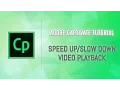 Adobe Captivate Tutorial - Speed Down Playback Easy Javascript