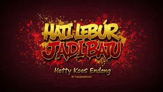 hetty koes endang heart melts into dust cover