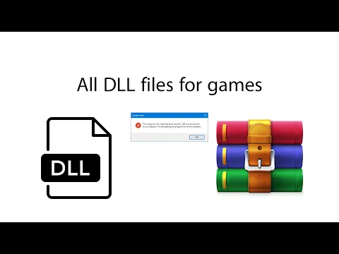 Download MP3 Download and Install all the DLL files that you need for Games