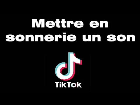 Download MP3 Comment mettre un son TikTok en sonnerie