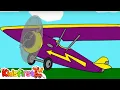 Learn colors with a plane Cartoons for children