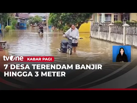 7 Desa di Malinau Trendam Banjir Setinggi 3 Meter