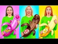 Download Lagu グミフード、リアルフードvsチョコレートフードチャレンジ | 面白いチャレンジ Friendly DO