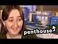 i built an ultra modern penthouse in the sims