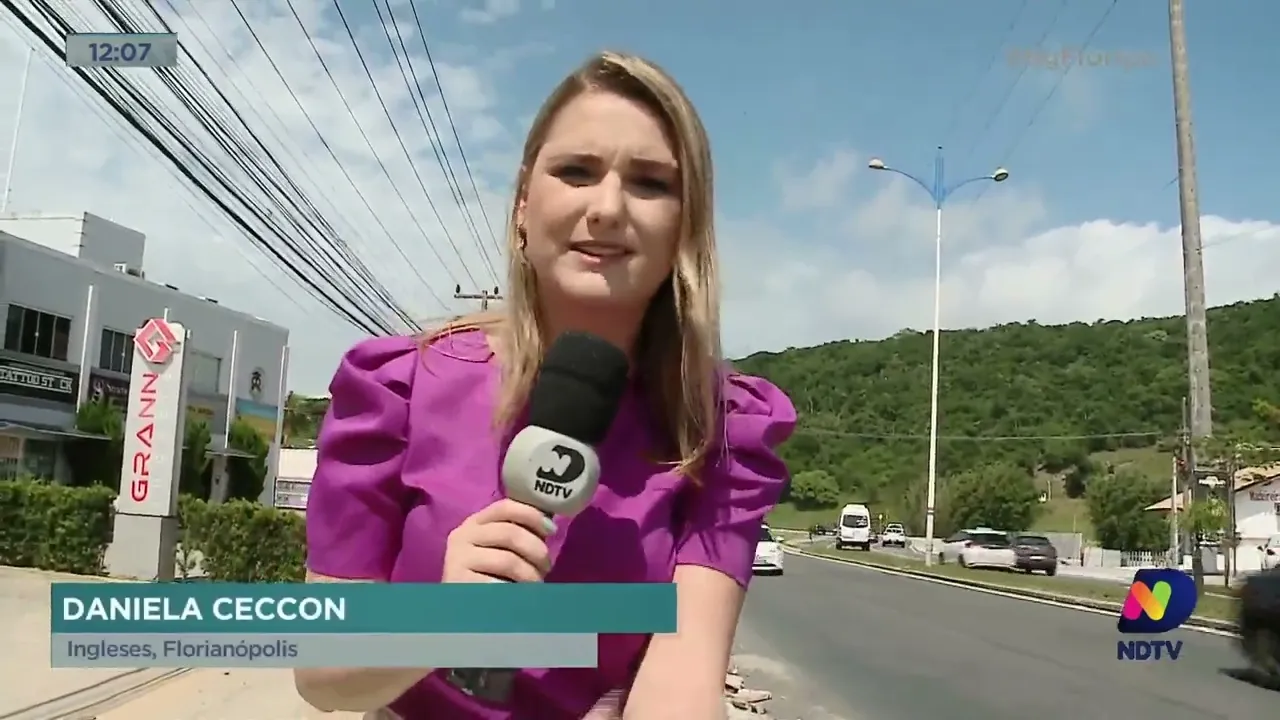 Obras inacabadas na SC-403 geram transtornos no trânsito