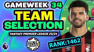 Download FPL GW34 TEAM SELECTION | RANK: 1462 | Fantasy Premier League 2023/24 MP3