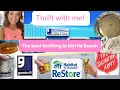Best thrifting in Myrtle Beach SC Goodwill Habitat and Salvation Army