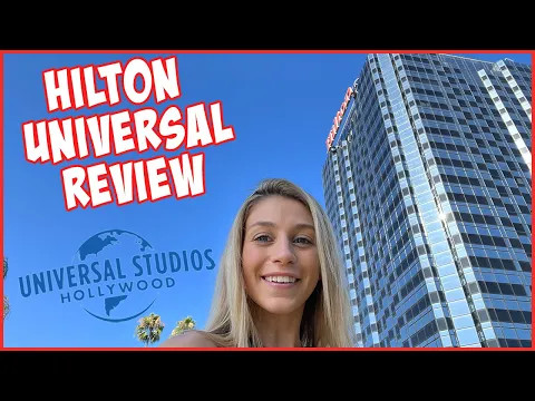 Download MP3 Hilton Universal City Hotel Los Angeles Resort & Room Tour - Closest to Universal Studios Hollywood!