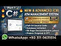 Part-1 ATM management system project in C ATM Management System Using C Net Framework