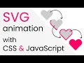 SVG animation animate an SVG icon with CSS and JavaScript