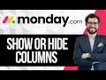 How to Show or Hide Columns in Monday com