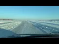 Lagu Ice Road of the Aldan River, Tomponskiy Ulus, Sakha Republic, Russian Federation