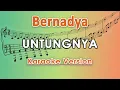 Download Lagu Bernadya - Untungnya, Hidup Harus Tetap Berjalan (Karaoke Lirik Tanpa Vokal) by regis