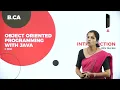 DAY 0 OBJECT ORIENTED PROGRAMMING WITH JAVA II SEM B C A INTRODUCTION