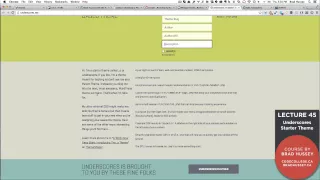 002 Create Your Underscores Starter Theme