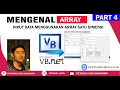MENGENAL ARRAY 1 DIMENSI - Pemrograman Visual