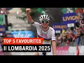Download Lagu Top 5 Favourites Il Lombardia 2025 - Can Anyone Stop Tadej Pogacar Winning His Fifth Title?