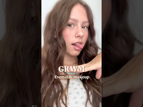 GRWM for the day! ☀️ #makeuplook #grwmmakeup #dayadaily #summermakeup #grwmmakeup #viralmakeup