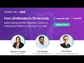 Automate Dental Eligibility Claims Collections Live Demo Mindbowser x Stedi