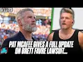 Pat McAfee Gives A Full Update On The Brett Favre Lawsuit