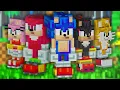 All Sonic The Hedgehog Minecraft DLC Skins