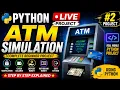 Python ATM Simulation Project for Beginners Complete Python Project CodingWithVikash