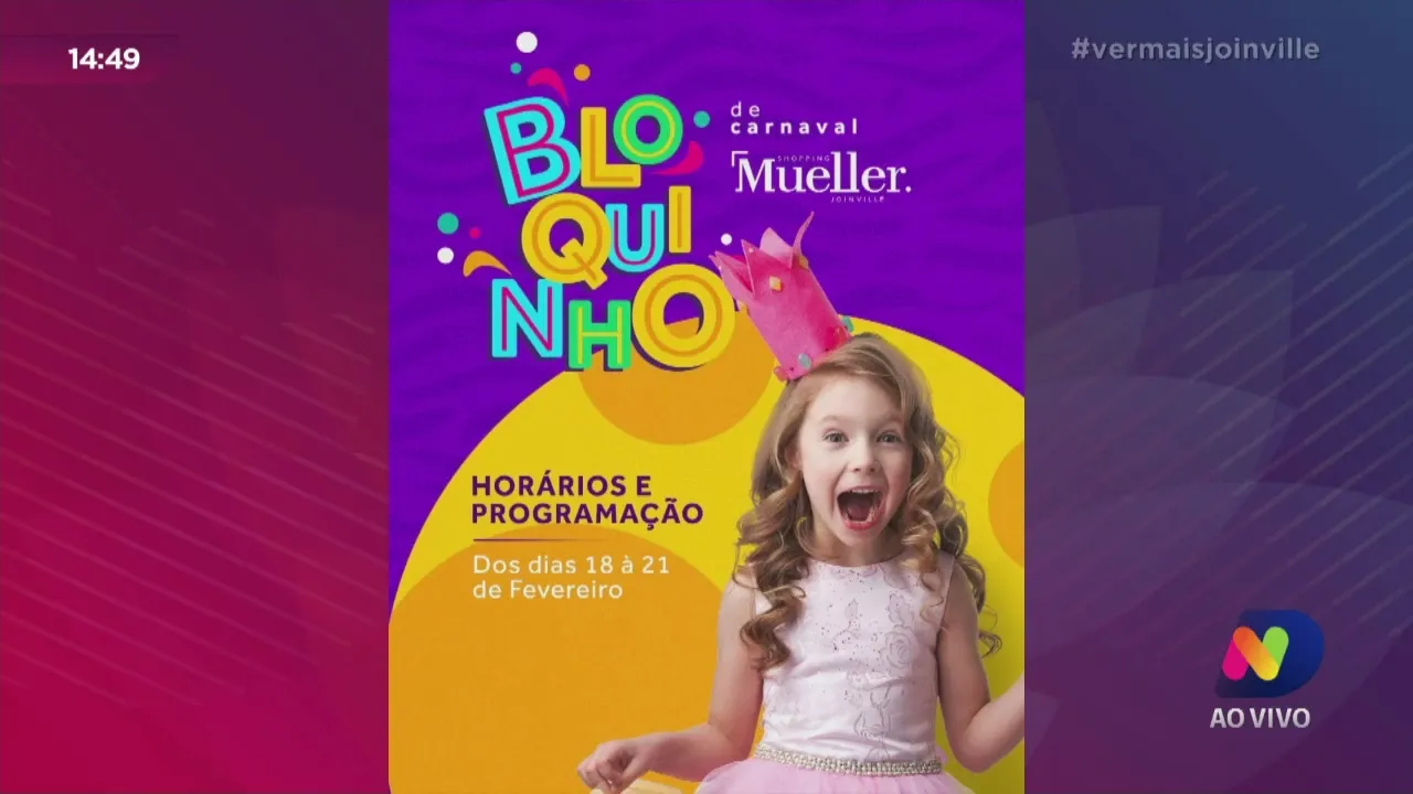 Confira o que abre e fecha nos dias de carnaval em Joinville