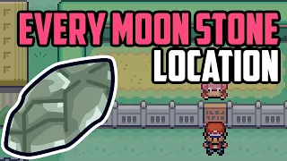 Where to Find Moon Stones ALL METHODS - Pokemon FireRed LeafGreen