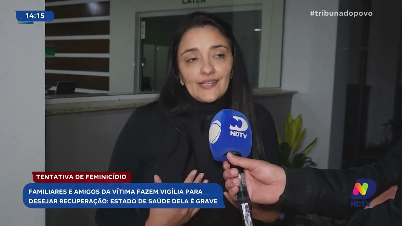 Mulher vítima de tentativa de feminicídio no Planalto Norte luta pela vida