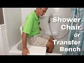Shower Chair or Transfer Bench How To Choose The Right Bath Safety Equipment