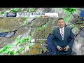 Severe weather mostly passing to south