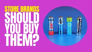 1 7 AA Batteries - Store Brands