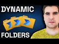 How to create a Dynamic Folder Save Files using Power Automate