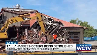 Last call for Hooters Tallahassee restaurant now being demolished