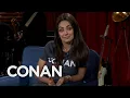 Mila Kunis Parents Made Her Take The Bus To That 70s Show - CONAN on TBS