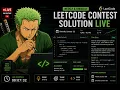 LIVE NOW LeetCode Weekly Biweekly Contest Solutions