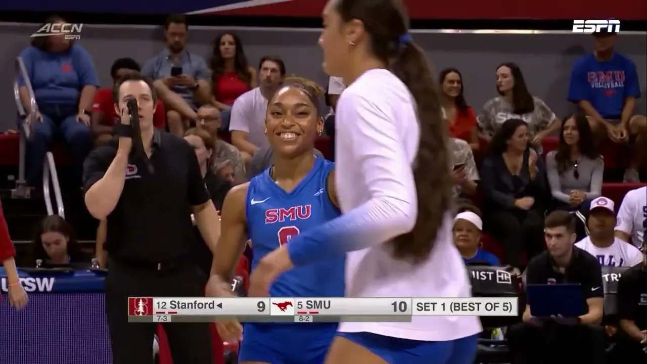 Stanford vs. SMU Full Match Replay | 2026 ACC Volleyball