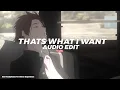 Download Lagu thats what i want (tiktok version) - lil nas x [edit audio]
